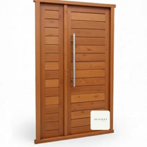 Puerta y Media Estilo Moderno Ciega